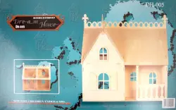 Сборная деревянная модель "Дом-мечта"