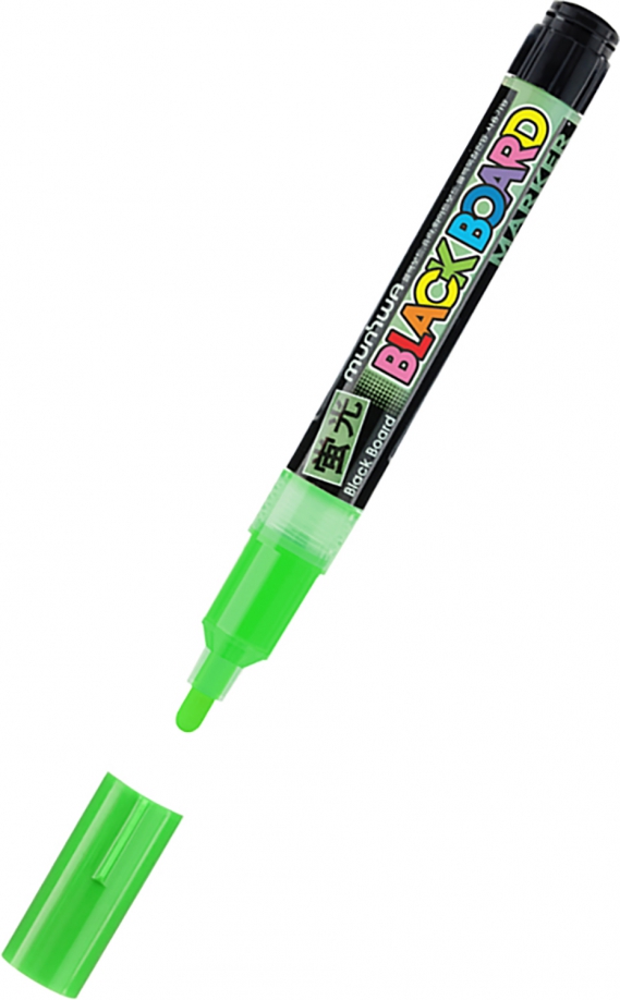 Маркер меловой "Black Board Marker", зеленый, 3 мм, водная основа