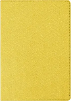Бизнес-блокнот. Tweed, А5, 128 листов в линейку, желтый