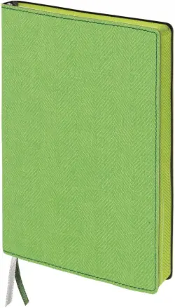 Бизнес-блокнот. Tweed, А5, 128 листов в линейку, зеленый