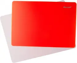 Доска для лепки Silwerhof "Neon", прямоугольная, цвет: оранжевый, А4, арт. 957011