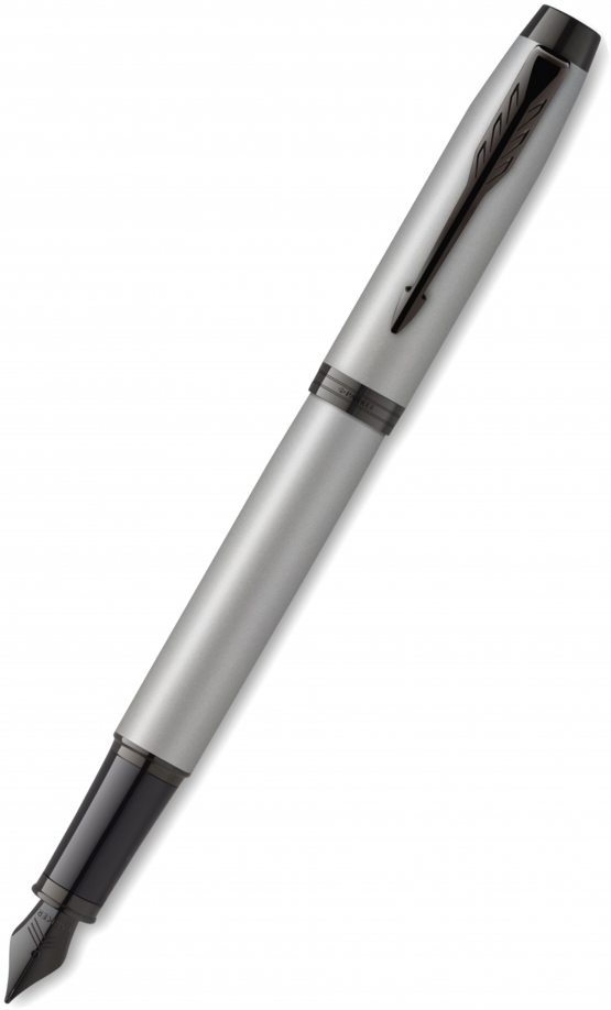 Ручка перьевая "IM Achromatic Grey", 0,8 мм, синяя
