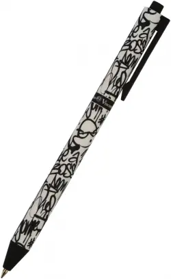Ручка шариковая "ArtClick. Граффити", 0.5 мм, синяя