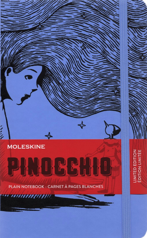 Блокнот. Le Pinocchio Large, 240 страниц, голубой