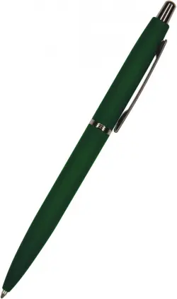 Ручка шариковая автоматическая "San Remo", 1.0 мм, синяя (зеленый металлический корпус)
