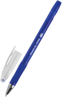 Ручка шариковая масляная с грипом "Model-XL TONE", цвет чернил синий, узел 1,0 мм, линия письма 0,5 мм