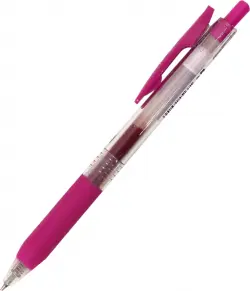 Ручка гелевая автоматическая малиновая 0.5 мм SARASA CLIP