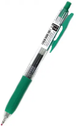 Ручка гелевая автоматическая зеленая 0.5 мм SARASA CLIP