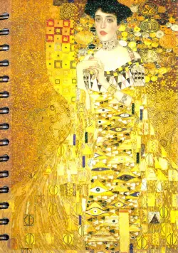 Скетчбук (100 листов, А5, спираль), Климт. Портрет Адели Блох-Бауэр I (6301)