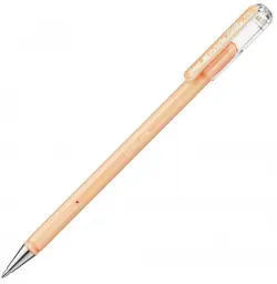 Ручка гелевая 0.8 мм "Hybrid Milky" пастельный оранжевый