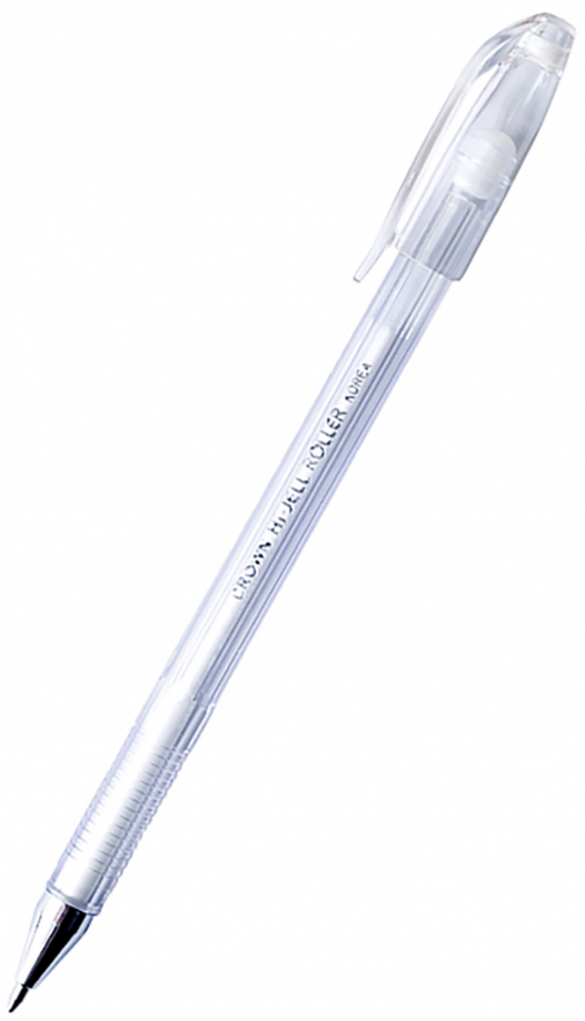 Ручка гелевая Hi-Jell Pastel, пастель белая