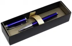 Ручка шариковая IM Metal K223 синяя, подарочная коробка