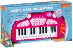 Синтезатор 24 клавиши, свет.эффекты, ритмы ВВ4392