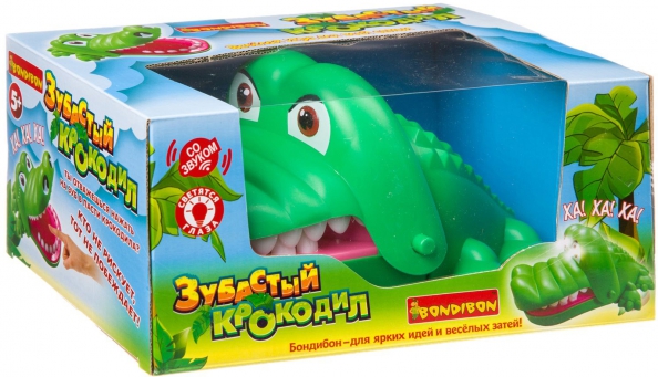Игра настол."Зубастый крокодил" свет и звук ВВ3692
