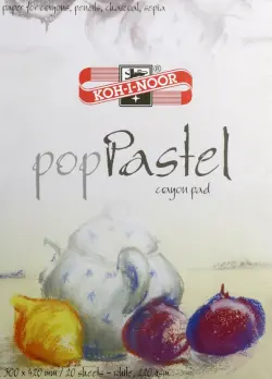 Бумага для пастели Pop Pastel, 20 листов, белая