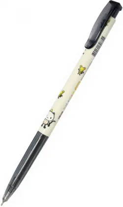 Ручка шариковая автоматическая Slim Ball Point Pen, черная