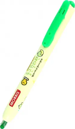 Маркер автоматический ароматизированный Round Color Pen, зеленый