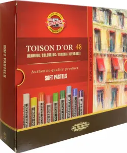 Пастель сухая художественная Toison d`Or Soft 8516, 48 цветов
