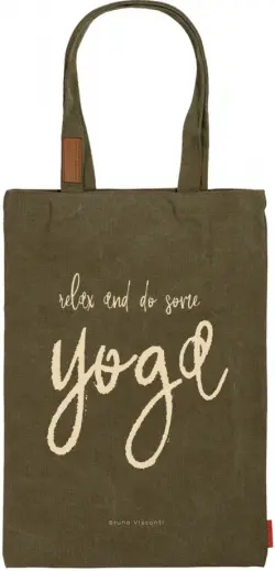 Сумка-шоппер с карманом Yoga