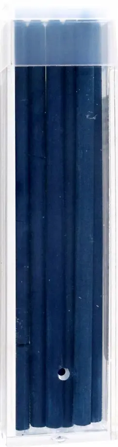 Стержни цветные для цанговых карандашей Polycolor 4240, 6 штук, прусский синий