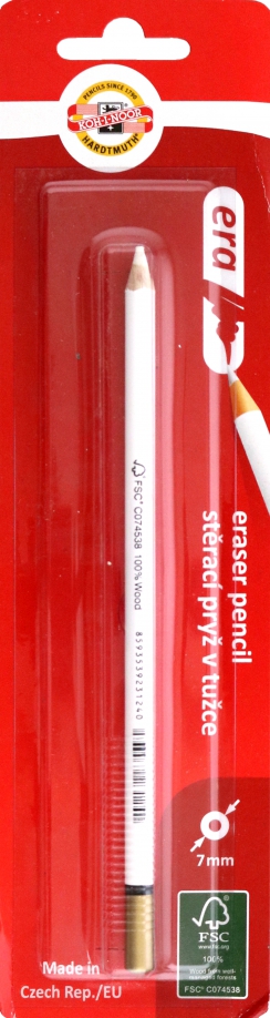 Ластик-карандаш затачиваемый, блистер