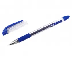 Ручка гелевая с грипом 0.5 мм Wavy, синяя RGg