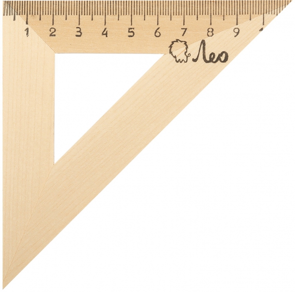 Треугольник деревянный, 11 см