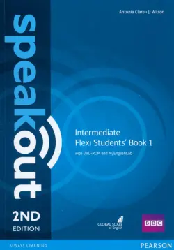 Speakout. Intermediate. Flexi A Student's Book + DVD + MyEnglishLab