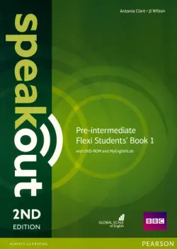 Speakout. Pre-Intermediate. Flexi A Student's Book + DVD + MyEnglishLab