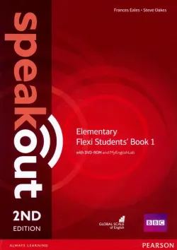 Speakout. Elementary. Flexi A Student's Book + DVD + MyEnglishLab