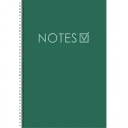Тетрадь для конспектов New day. Зеленый, 80 листов, А4, клетка