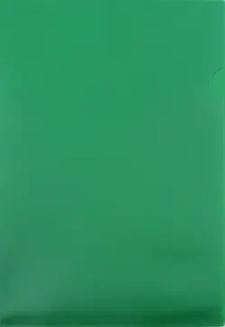 Папка-уголок, A4, пластик, 0.18мм, зеленая