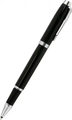 Ручка-роллер Parker IM Core Black, синий, 0,5 мм, в подарочной коробке