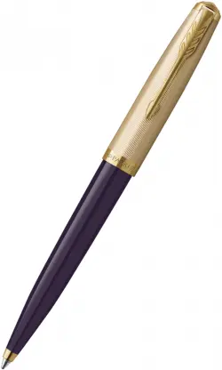 Ручка шариковая автоматическая 51 Plum GT, черная