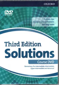 Solutions. Elementary, Pre-Intermediate, Upper-Intermediate and Advanced. Course DVD