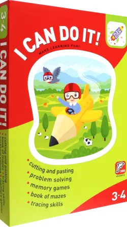I Can Do It! Activity pack for children aged 3-4. На английском языке
