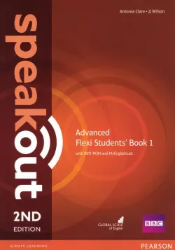 Speakout. Advanced. Flexi A Students' Book + DVD + MyEnglishLab