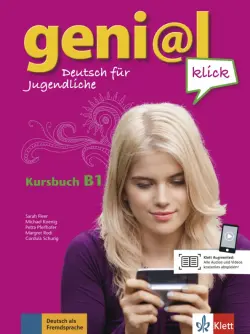 Geni@l klick B1. Deutsch als Fremdsprache für Jugendliche. Kursbuch mit 2 Audio-CDs