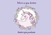 Альбом для рисования Единорог. Believe in your dreams! 20 листов