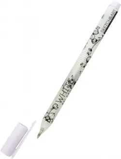 Ручка гелевая Sketch&Art. UniWrite, белая