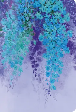 Тетрадь Фиолетово-бирюзовая, А4-, 60 листов