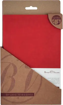 Ежедневник недатированный Megapolis flex, ярко-бордовый, А5, 136 листов