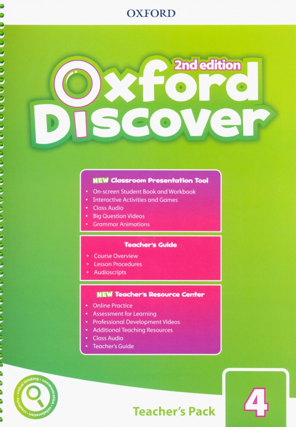 Oxford Discover. Second Edition. Level 4. Teacher's Pack