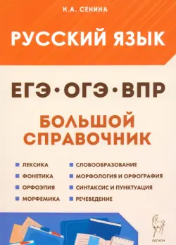 Русский язык. Большой справочник для подготовки к ВПР, ОГЭ и ЕГЭ. 5–11-е классы