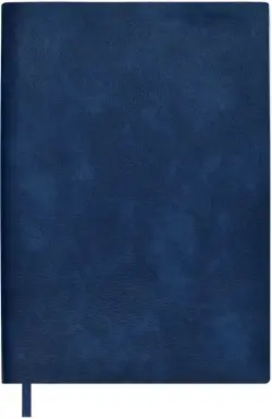 Ежедневник недатированный Шеврет, синий, А5, 120 листов