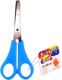 Ножницы детские для левшей Cosmo Left, 13,3 см, в ассортименте