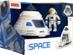 Покорители космоса. Капсула посадочная космическая с фигуркой космонавта. Игровой набор