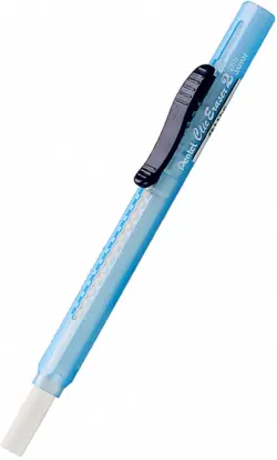 Ластик-карандаш выдвижной Click Eraser 2, синий корпус