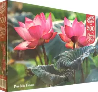 Пазл-500 Розовые цветы лотоса