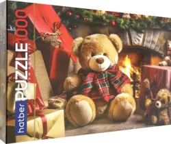 Puzzle-1000 Мишка с подарками